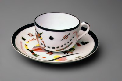 Cup and Saucer, 1923 by Wassily Kandinsky